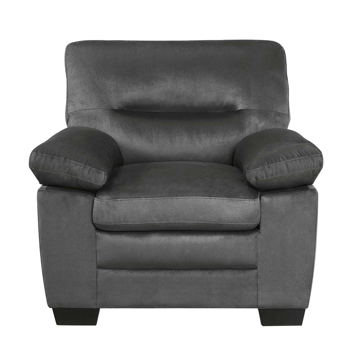 Keighly Fabric Chair Grey 9328