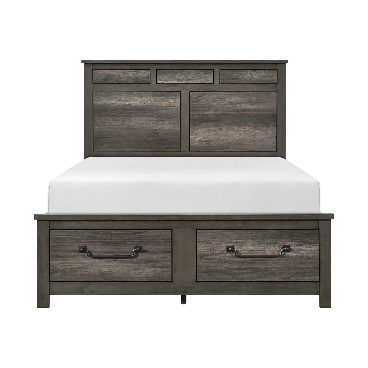 Lenoir Wooden Grey Queen Bedroom Set 1342