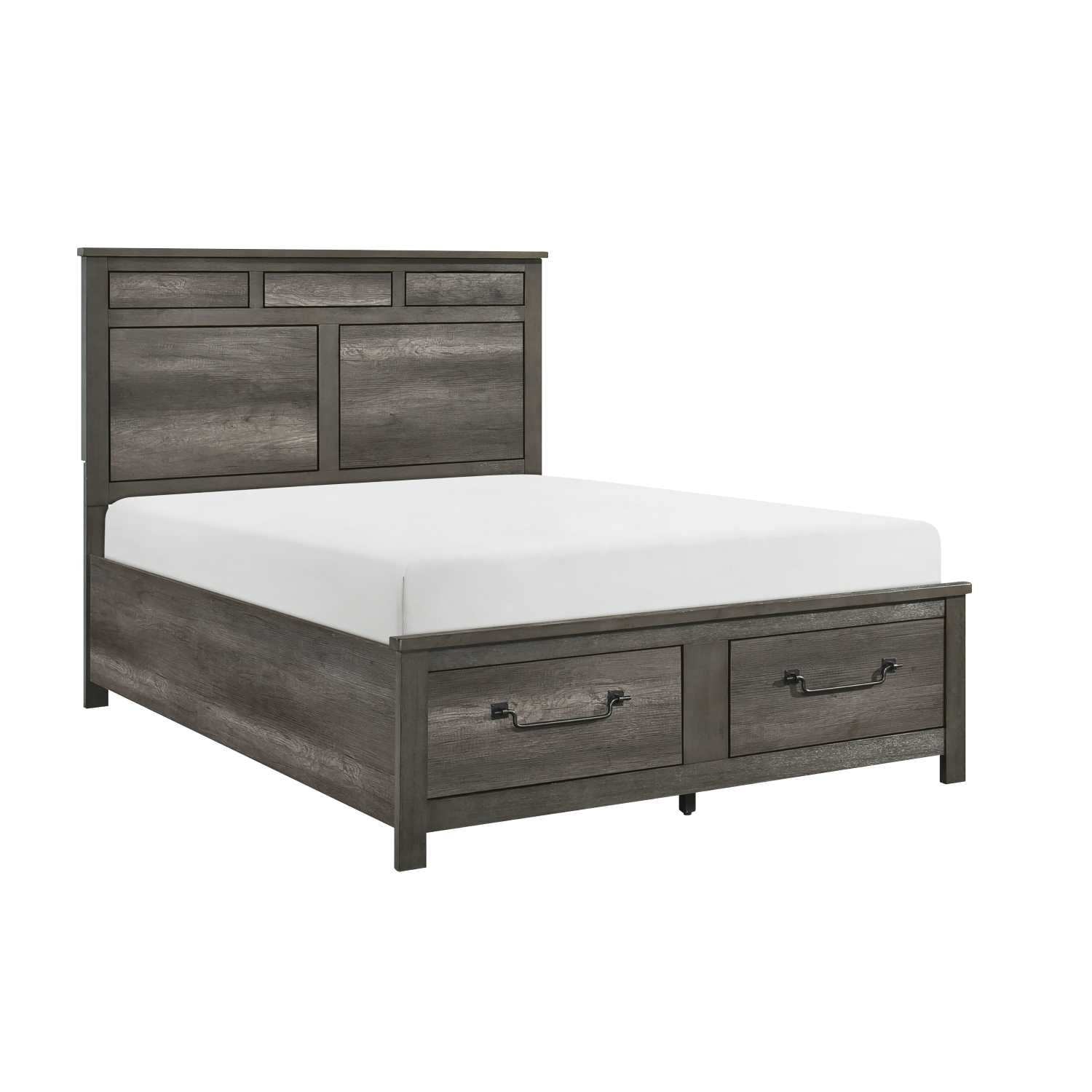 Lenoir Wooden Grey Queen Bedroom Set 1342