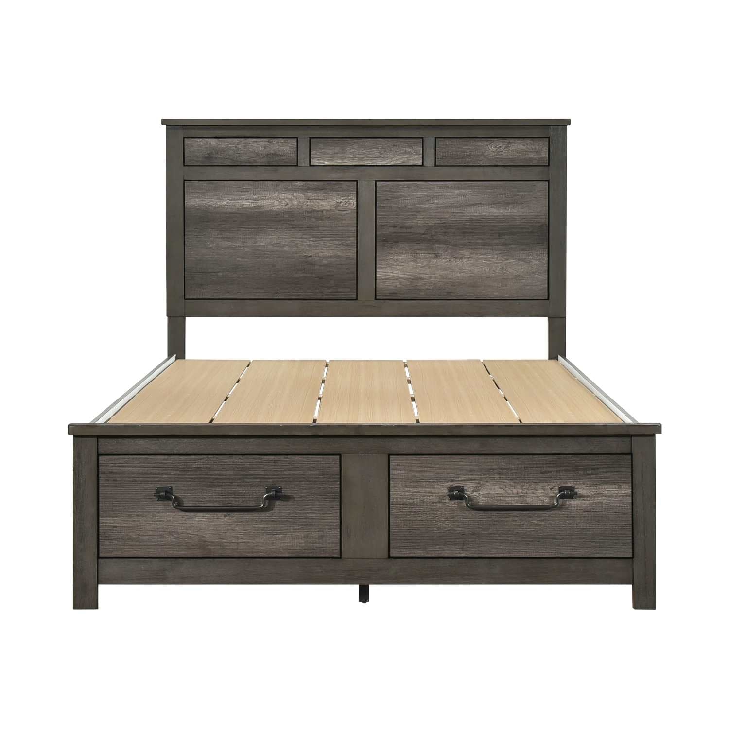 Lenoir Wooden Grey Queen Bedroom Set 1342