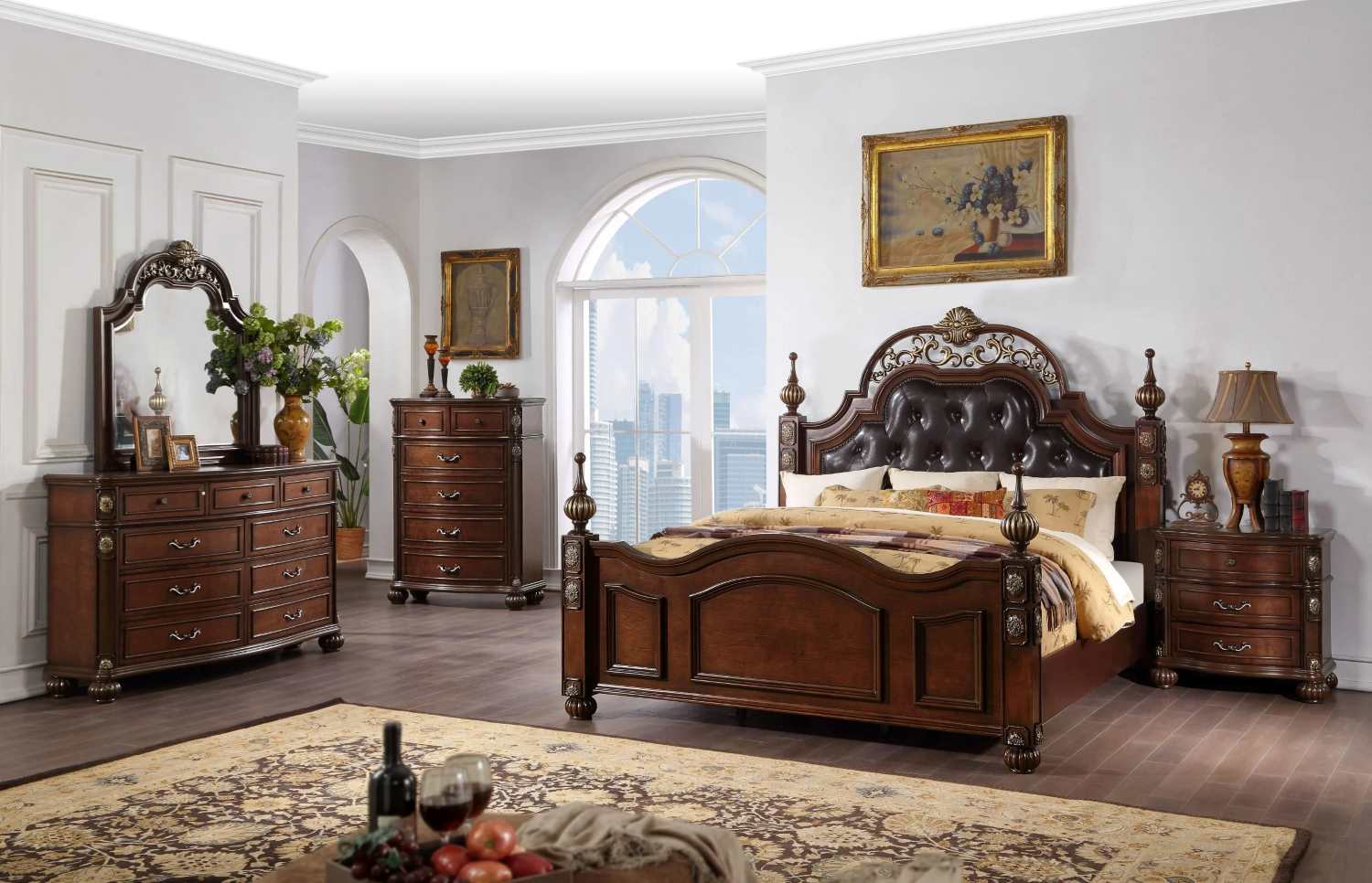 Leonel Queen Bedroom Set B940 (OPEN BOX)