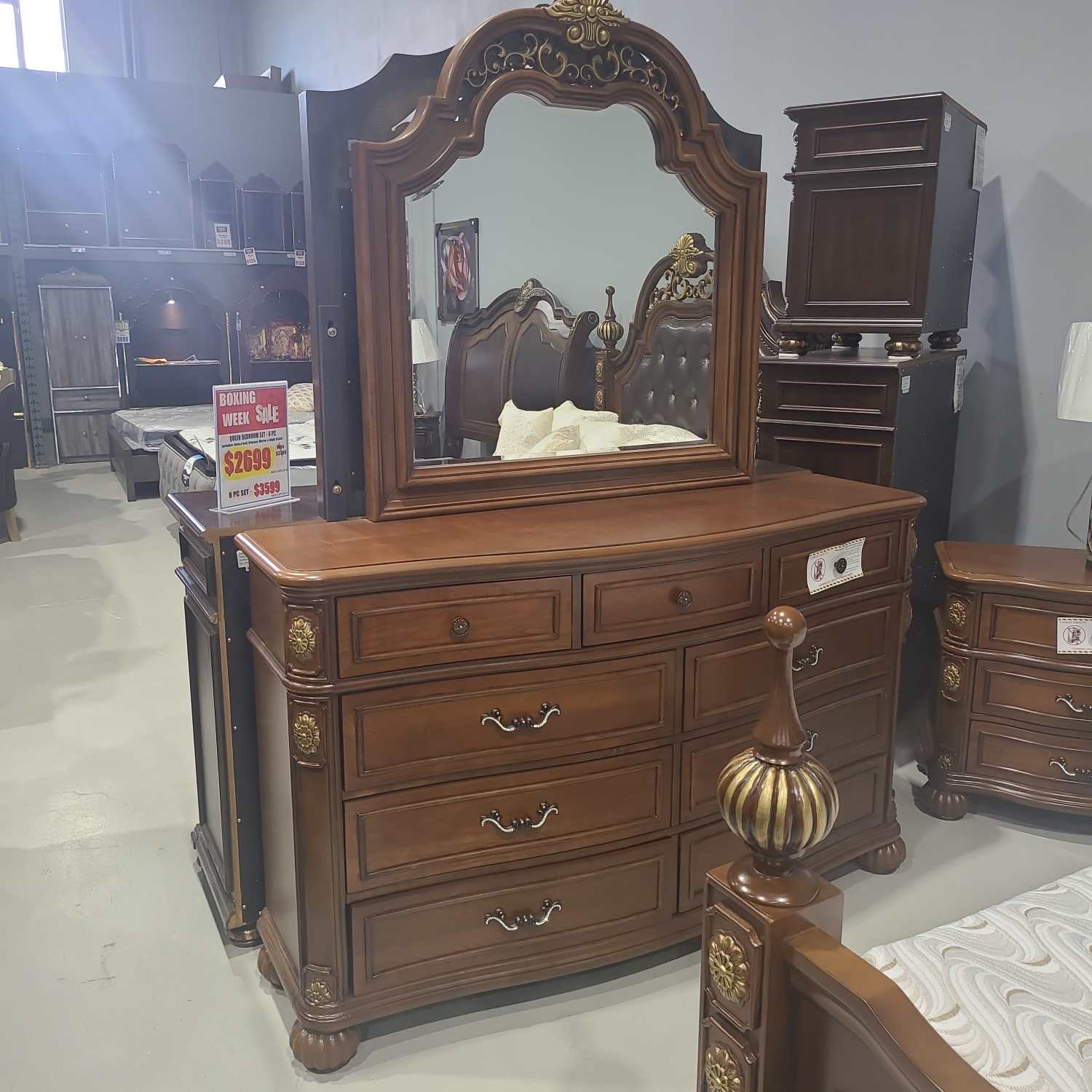 Leonel Queen Bedroom Set B940 (OPEN BOX)