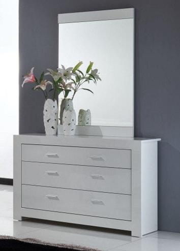Lily High Gloss Dresser & Mirror(Discontinued)