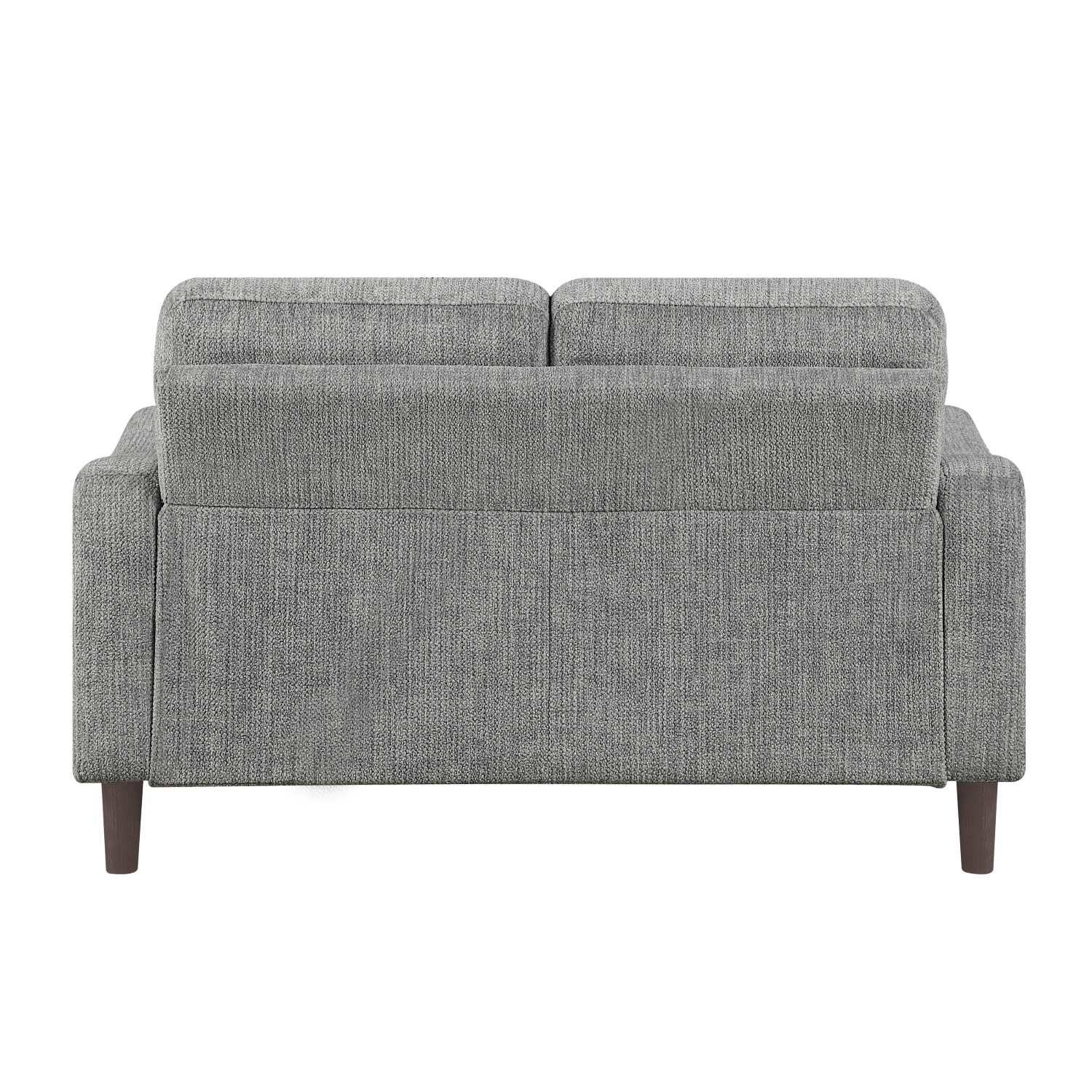Linden Chenille Fabric Grey Sofa Set 9180 GRY