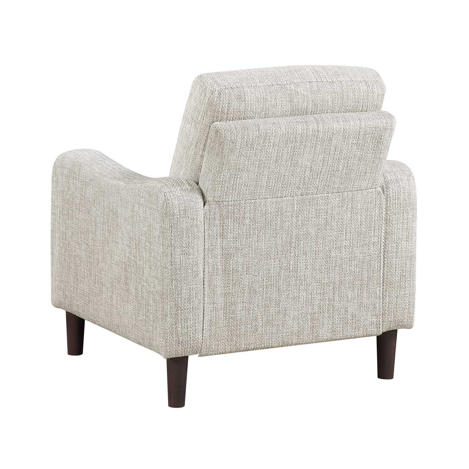 Linden Chenille Fabric Taupe Chair 9180TPE