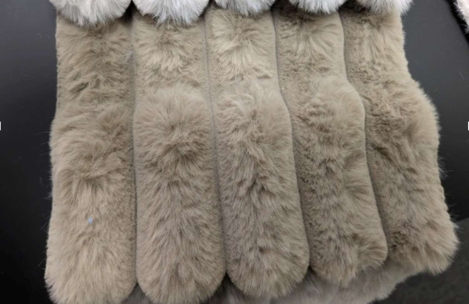 Lotus Corduroy Fabric Modular Storage Sectional Brown 240312