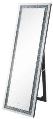 Crystal Crush Diamond LED Floor Mirror R-8679