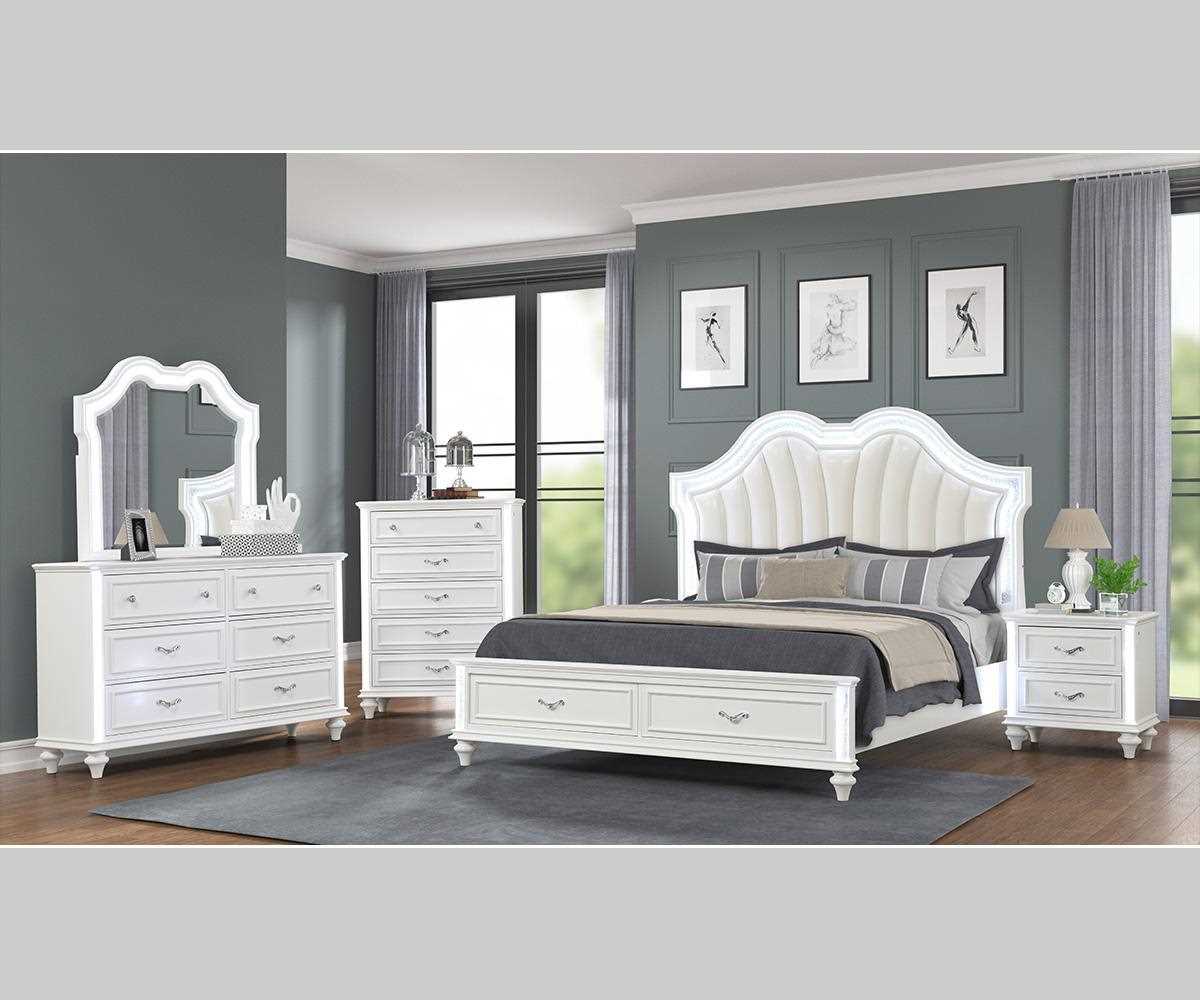 Marigold  Bedroom Collection White 2316