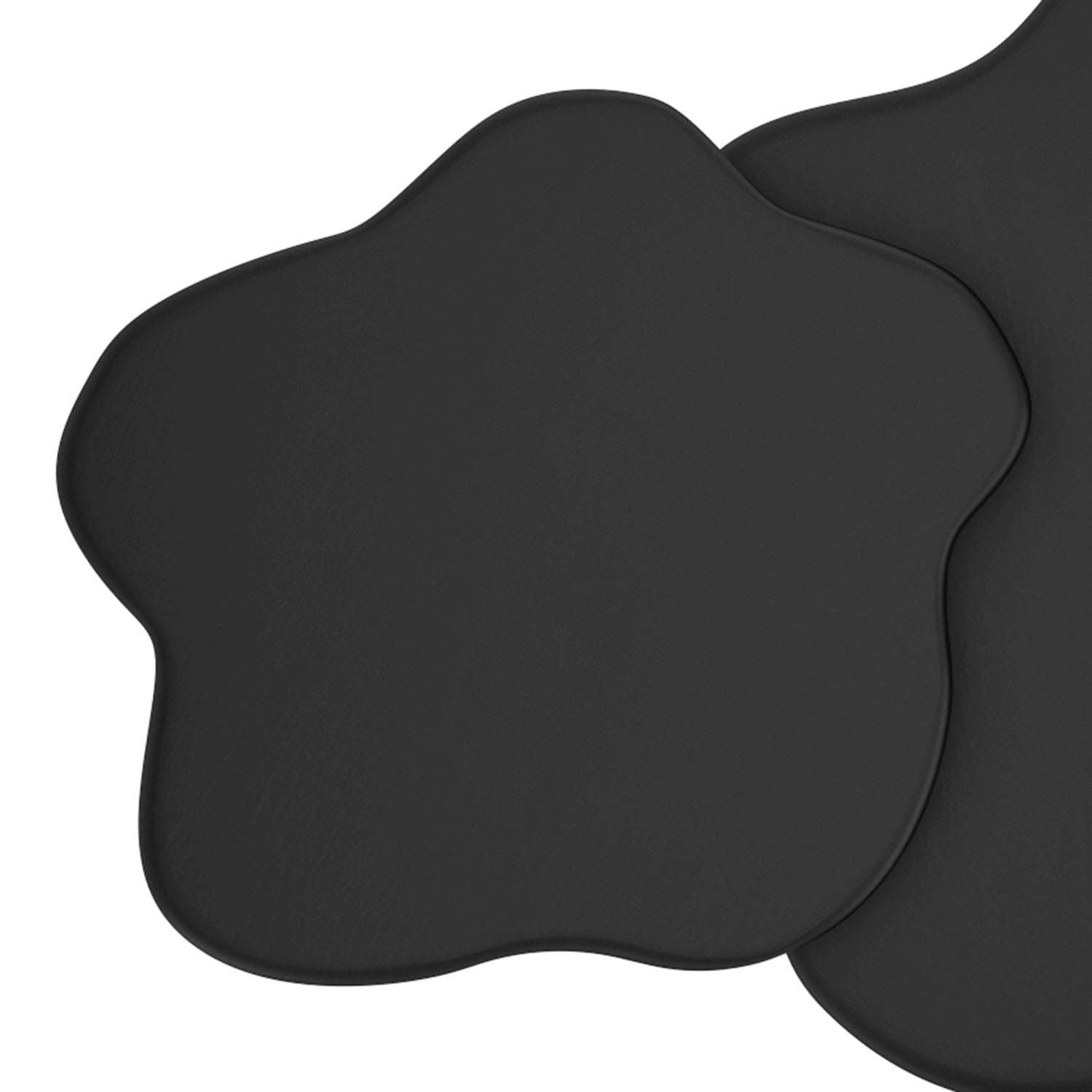 Mayal Wooden 2pc Coffee Table Set Black 303-149BLK