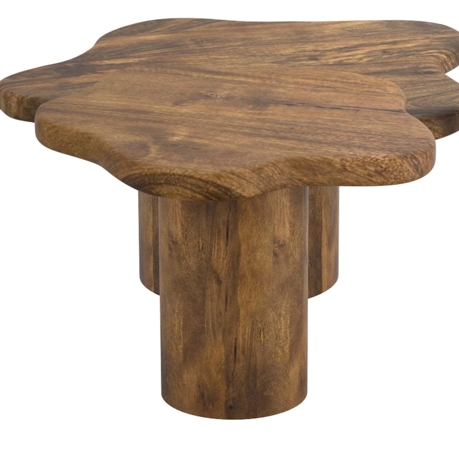 Mayal Wooden Small Coffee Table Walnut 301-149SM_WAL