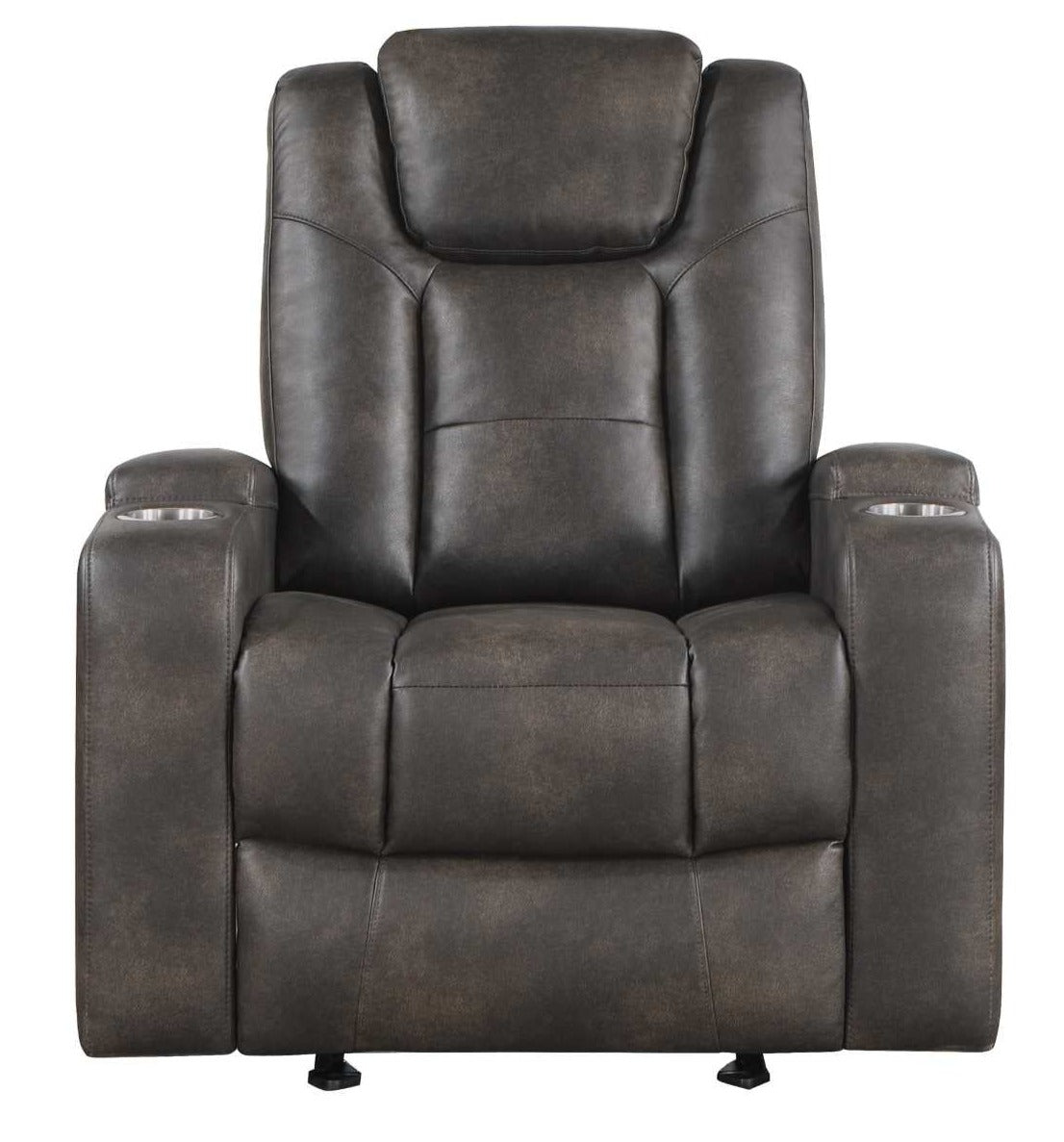 McBride Power Reclining Collection Brown-Grey 9213