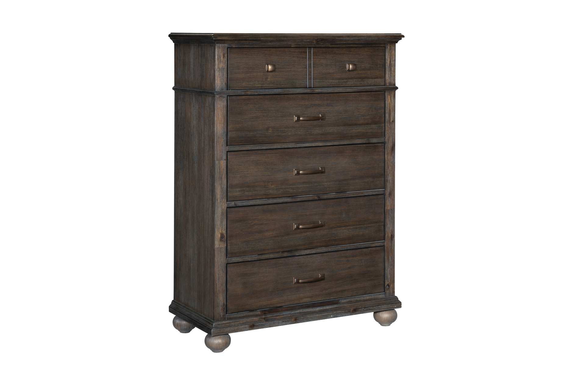 Motsinger Wooden Chest Rustic Brown 1400