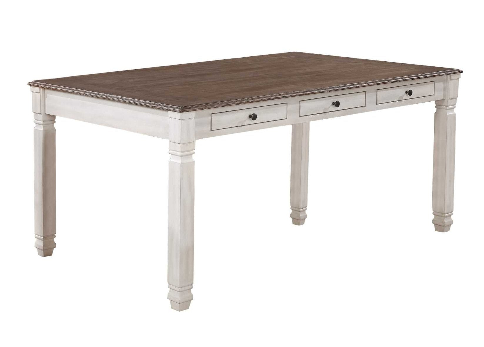 Nesbitt Dining Table with Drawers 7412 W-66