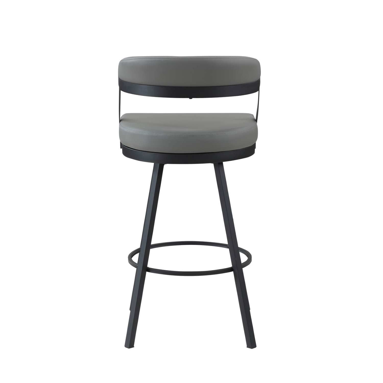 Oxton Swivel Pub Height Chair Grey Set Of 2 5565M-29GY