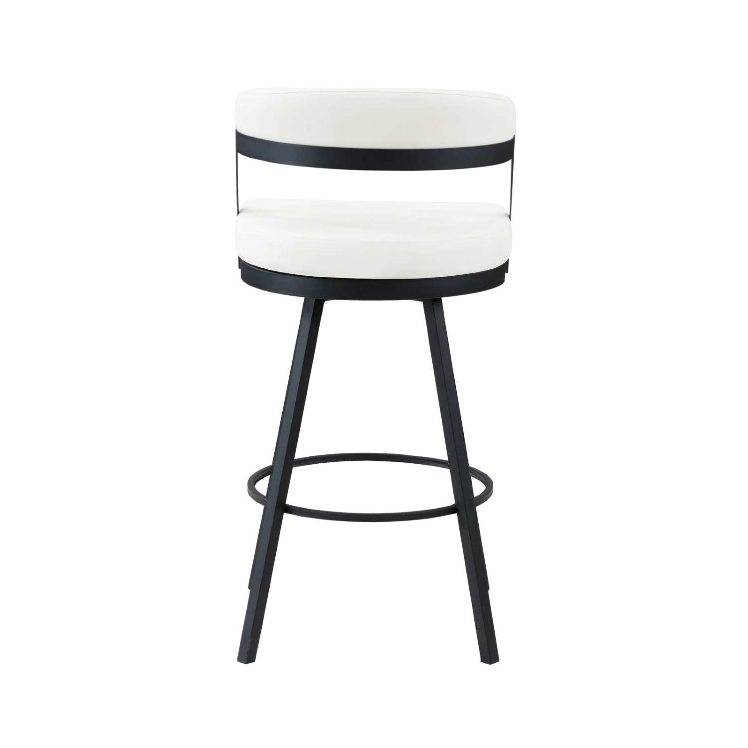 Oxton Swivel Pub Height Chair White Set Of 2 5565M-29WT