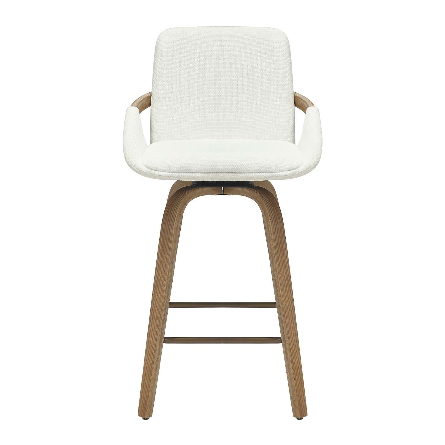 Parker 26" Ivory Swivel Counter Stool 203-944IV