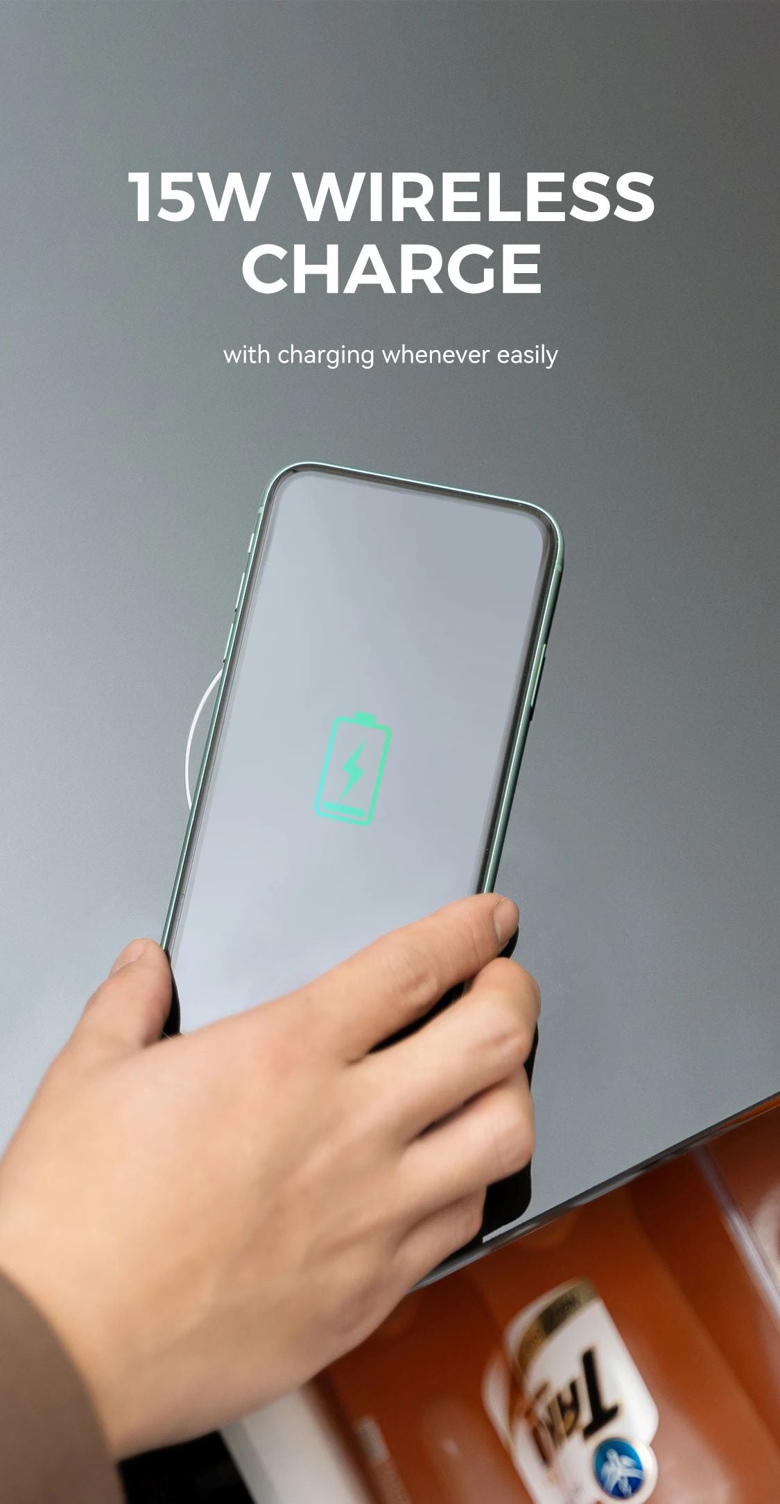 Party Time Smart Fridge Coffee Table With Music Player And Charging Station White