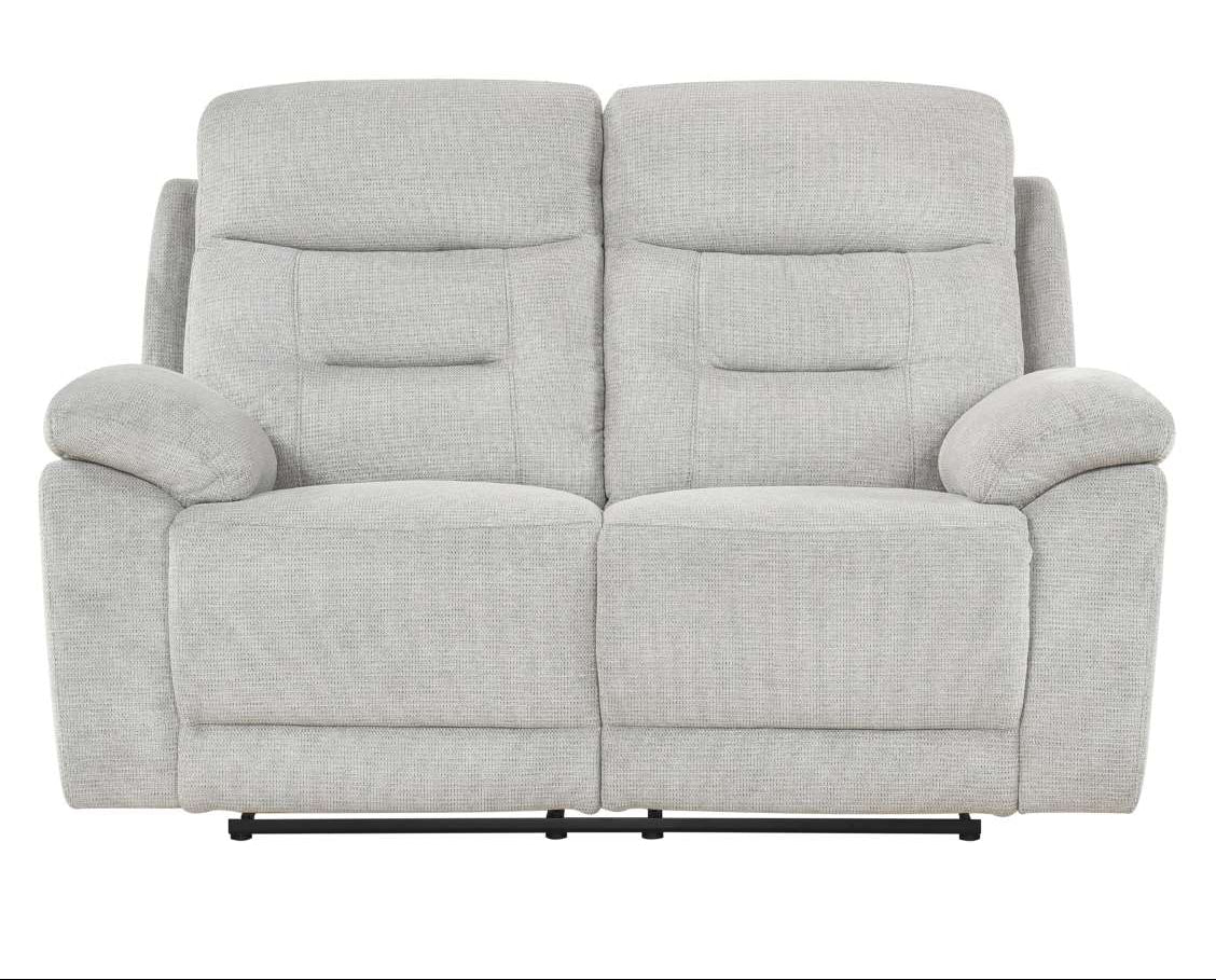 Perris Manual Woven Fabric Recliner Sofa Set Beige 9146BED