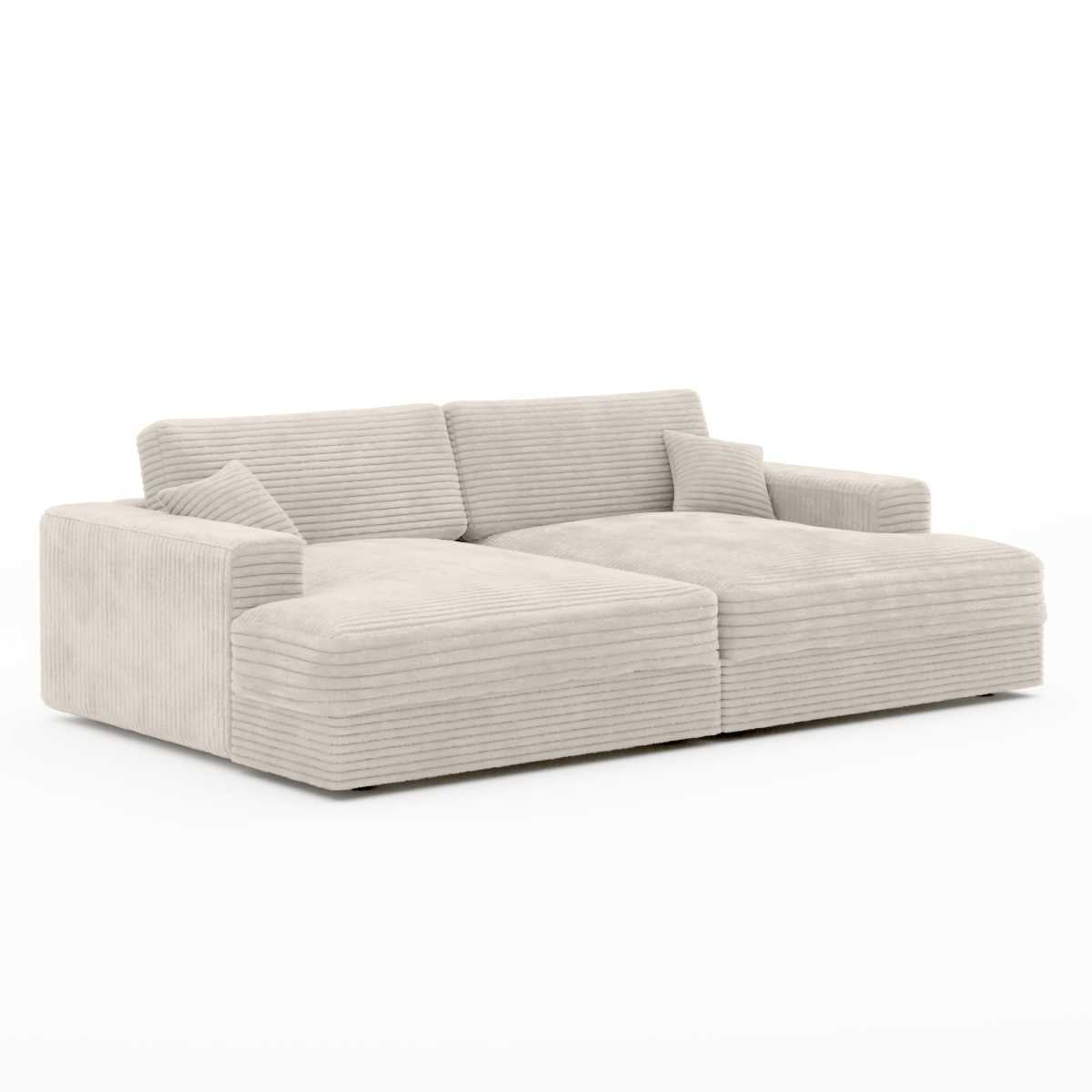 Phoenix Double Lounger in Elegant Beige 919566