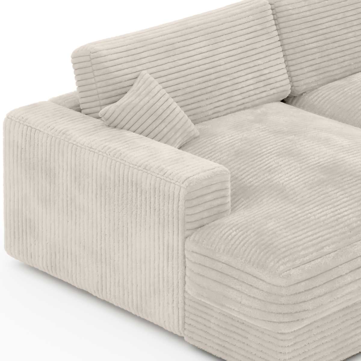 Phoenix Double Lounger in Elegant Beige 919566