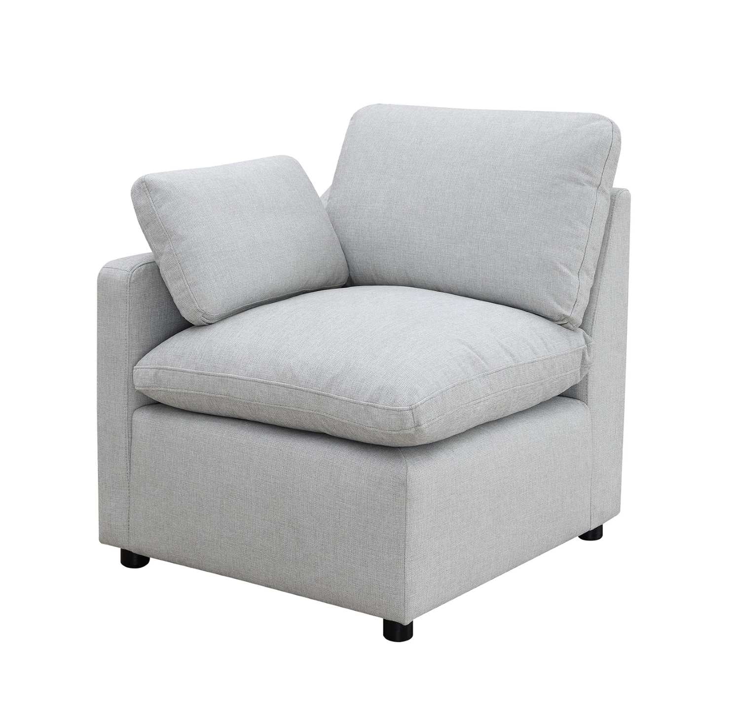 Pippa 7-Piece Modular Sectional with Console & Ottoman 99076LGYSS7