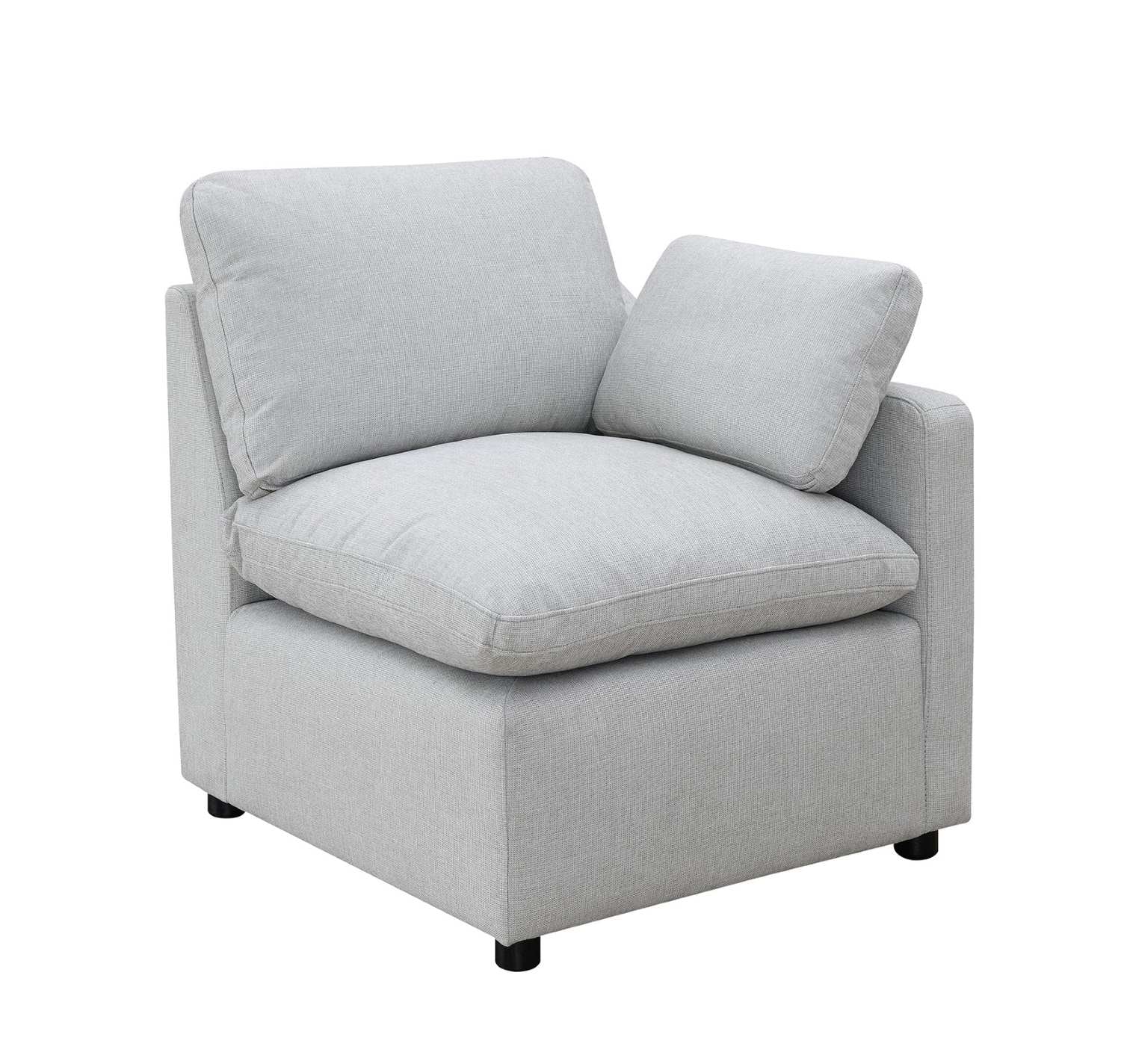 Pippa 7-Piece Modular Sectional with Console & Ottoman 99076LGYSS7