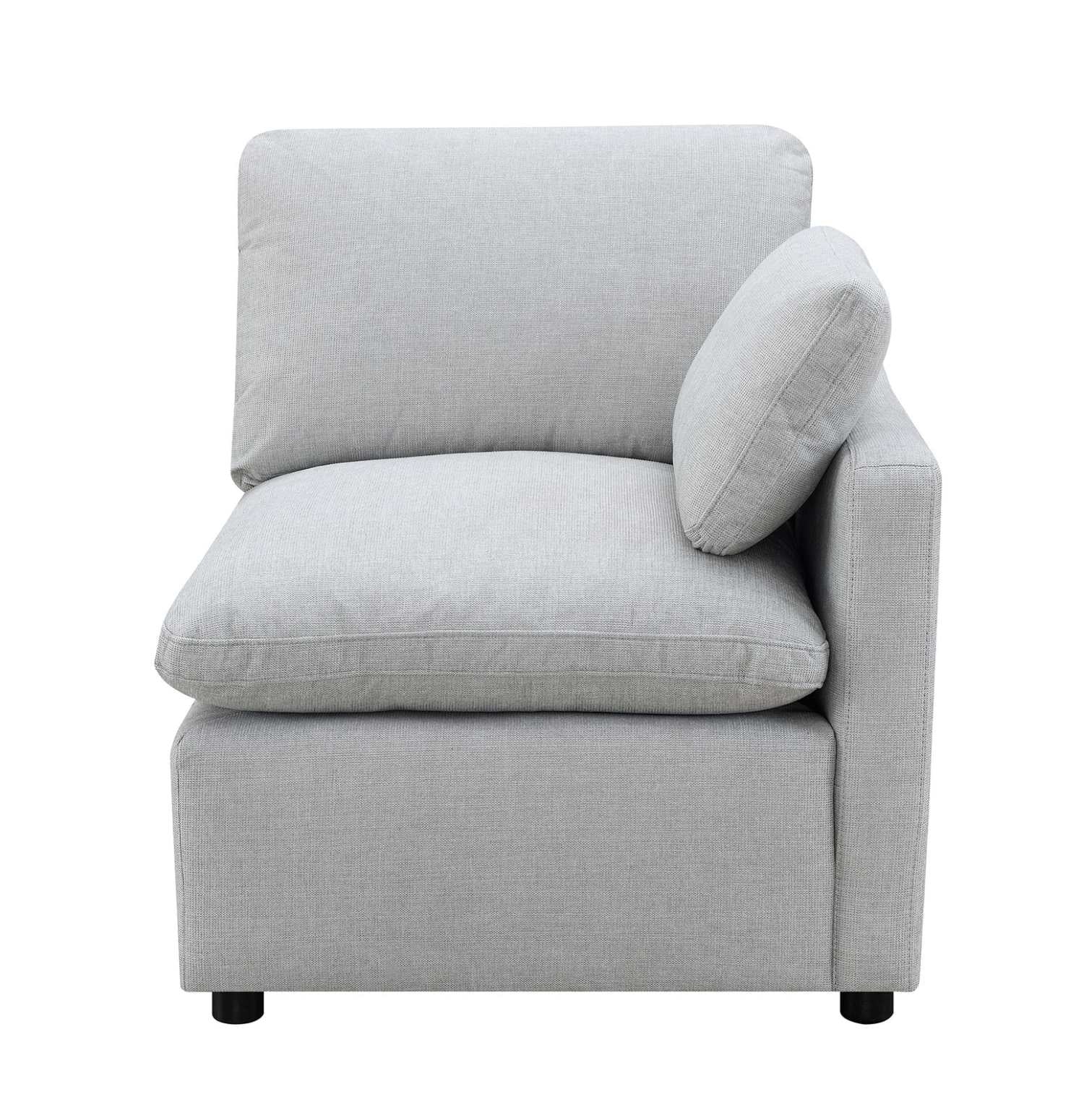 Pippa 7-Piece Modular Sectional with Console & Ottoman 99076LGYSS7