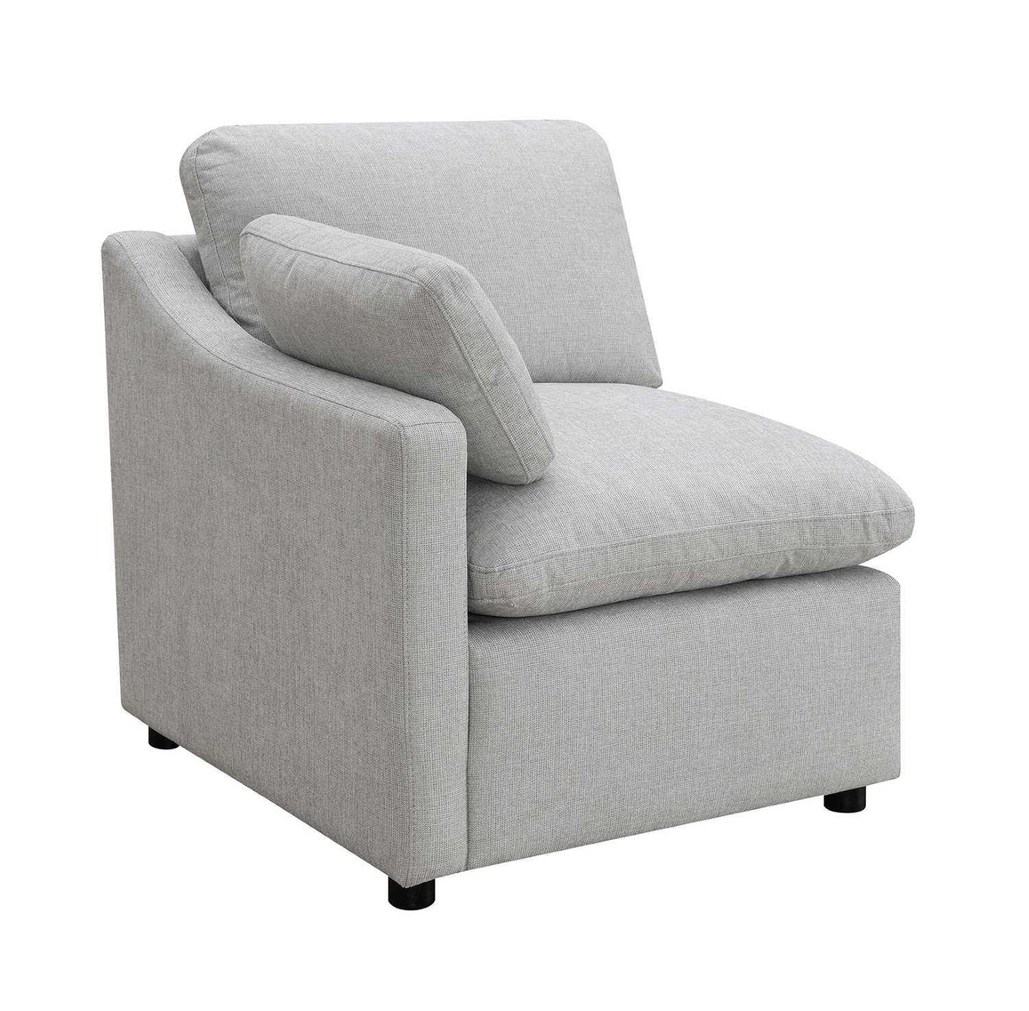 Pippa 7-Piece Modular Sectional with Console & Ottoman 99076LGYSS7