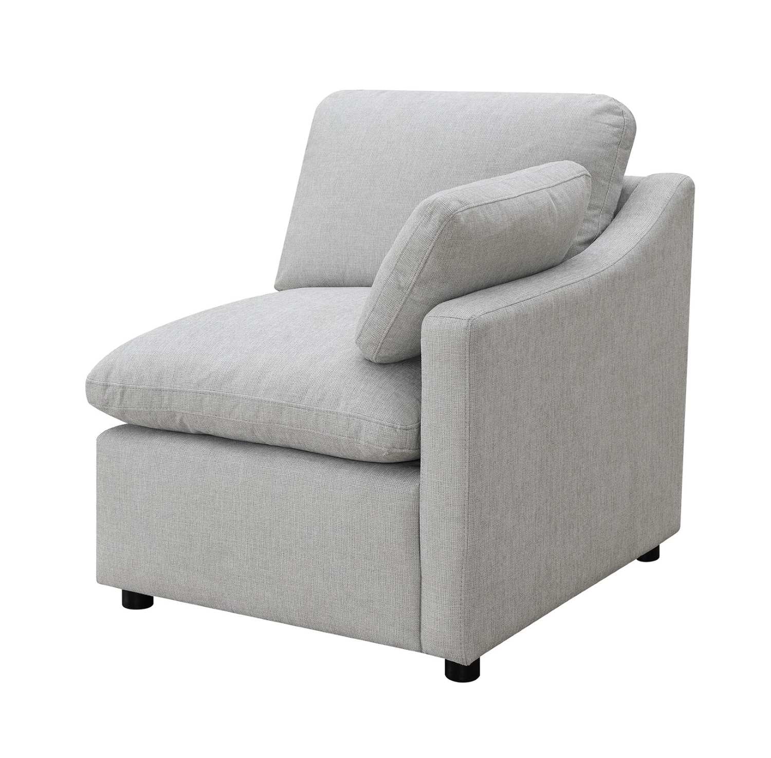 Pippa 7-Piece Modular Sectional with Console & Ottoman 99076LGYSS7