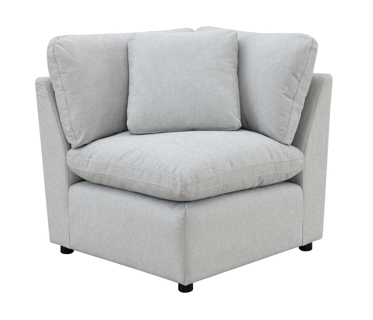 Pippa 7-Piece Modular Sectional with Console & Ottoman 99076LGYSS7