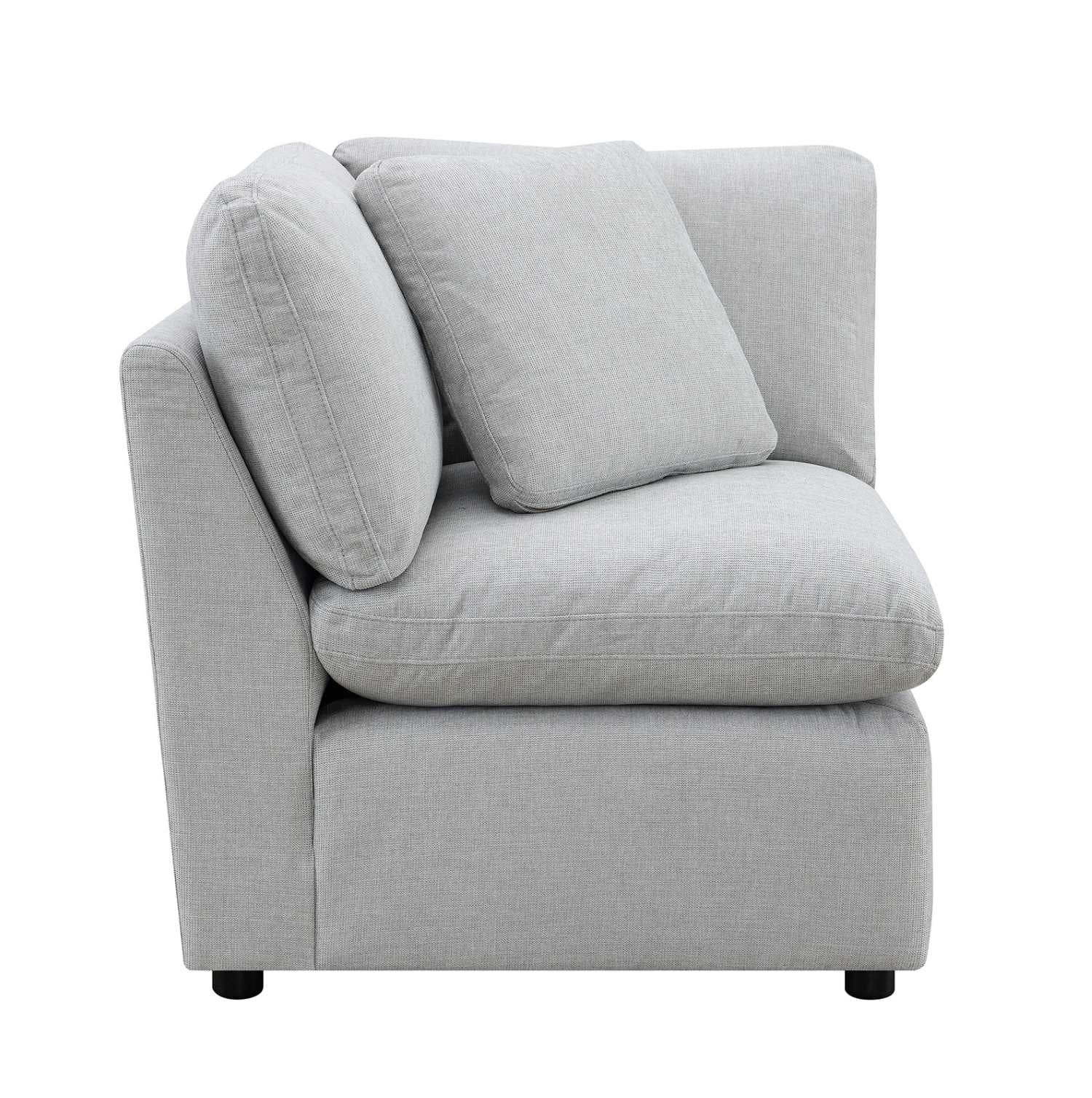 Pippa 7-Piece Modular Sectional with Console & Ottoman 99076LGYSS7