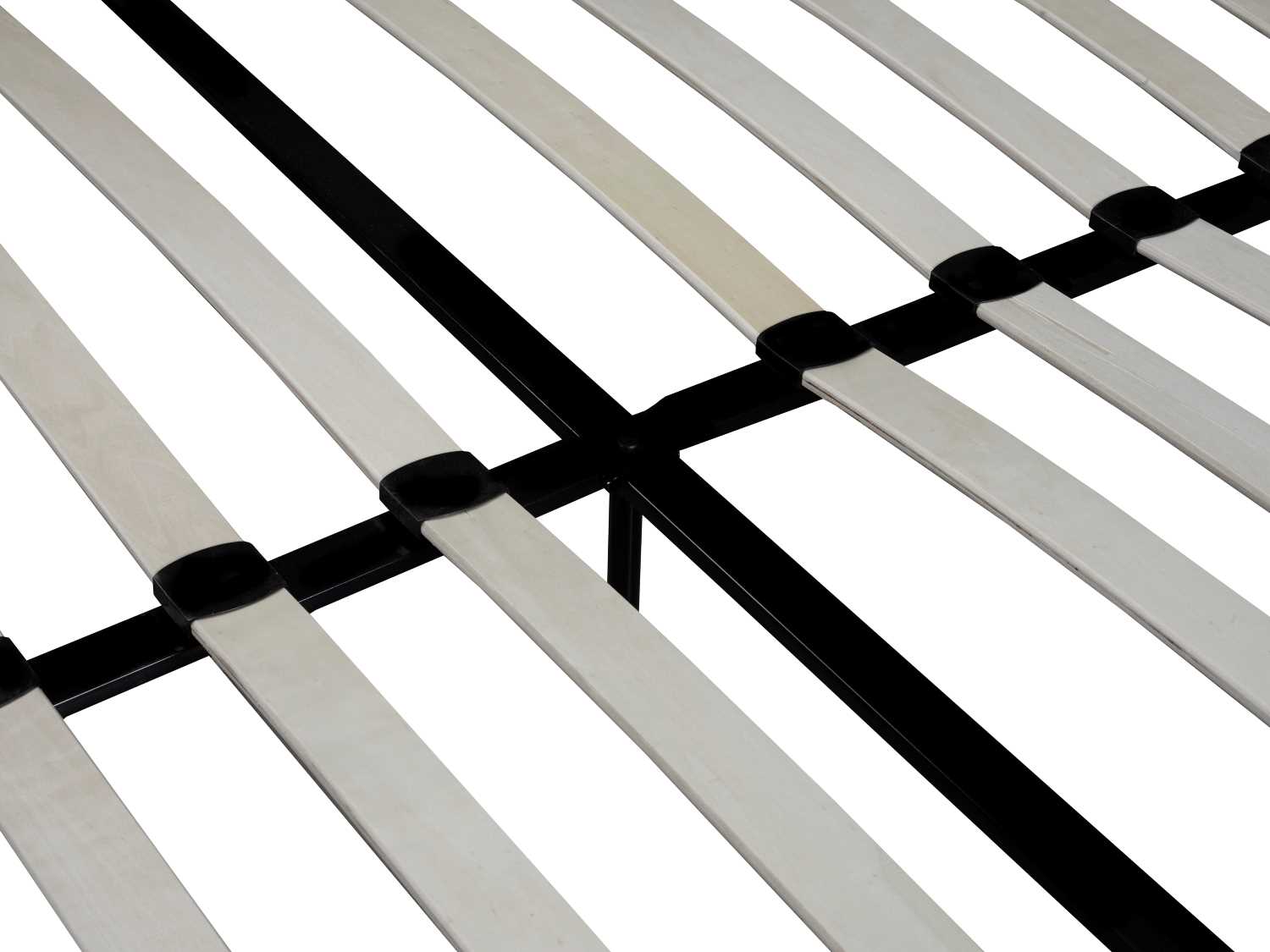 Contemporary Style Black Platform Bed With Enhanced metal Frame 3032 BLK