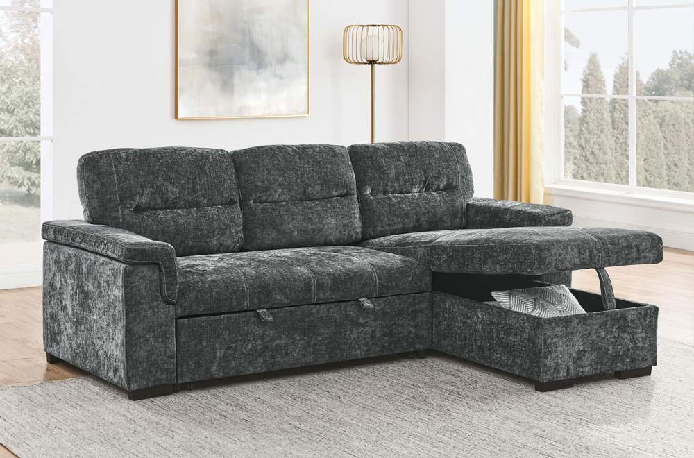 Pull Out Sofa Sectional With Storage 1218