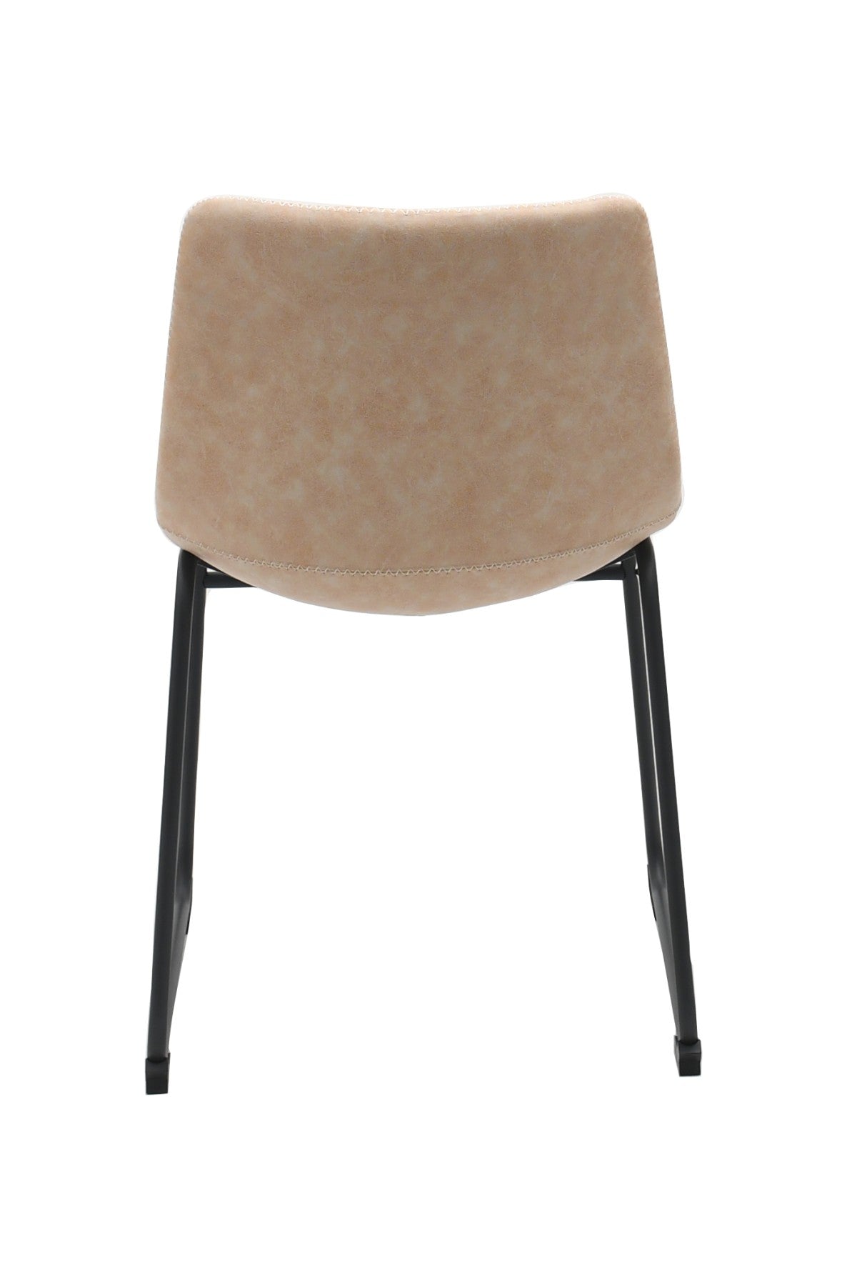 Ralphi Dining Chairs Set of 2 in Vintage Beige Fabric 71633