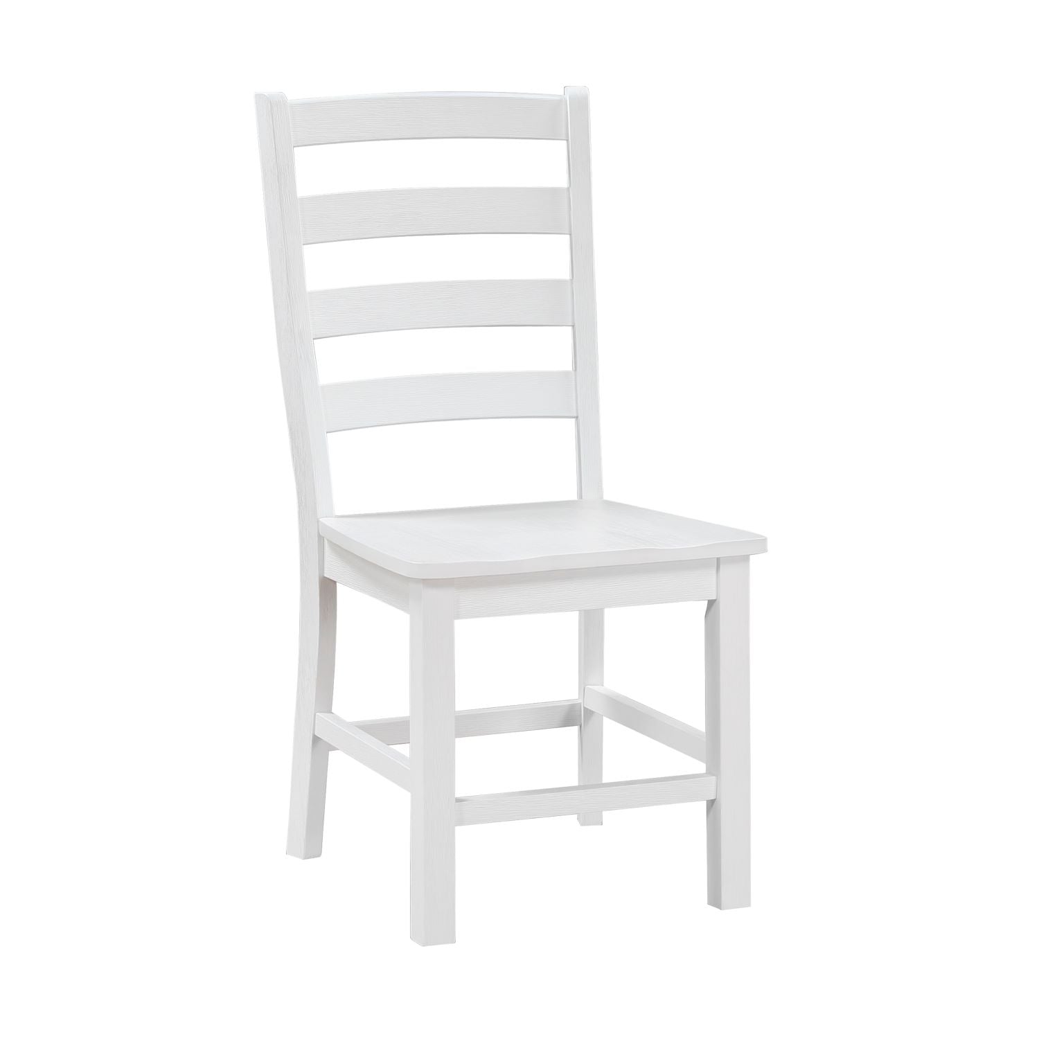 Redmond White Wooden Dining Table with White Chairs 5929