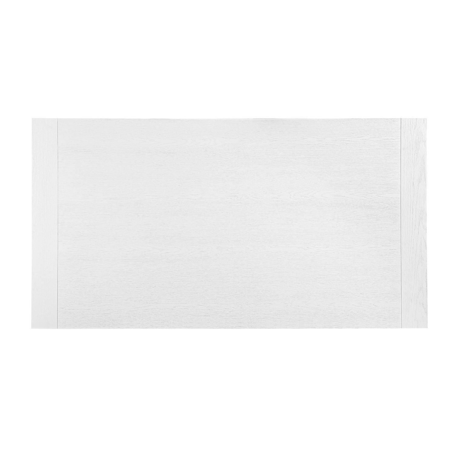 Redmond White Wooden Dining Table with Black Chairs 5929