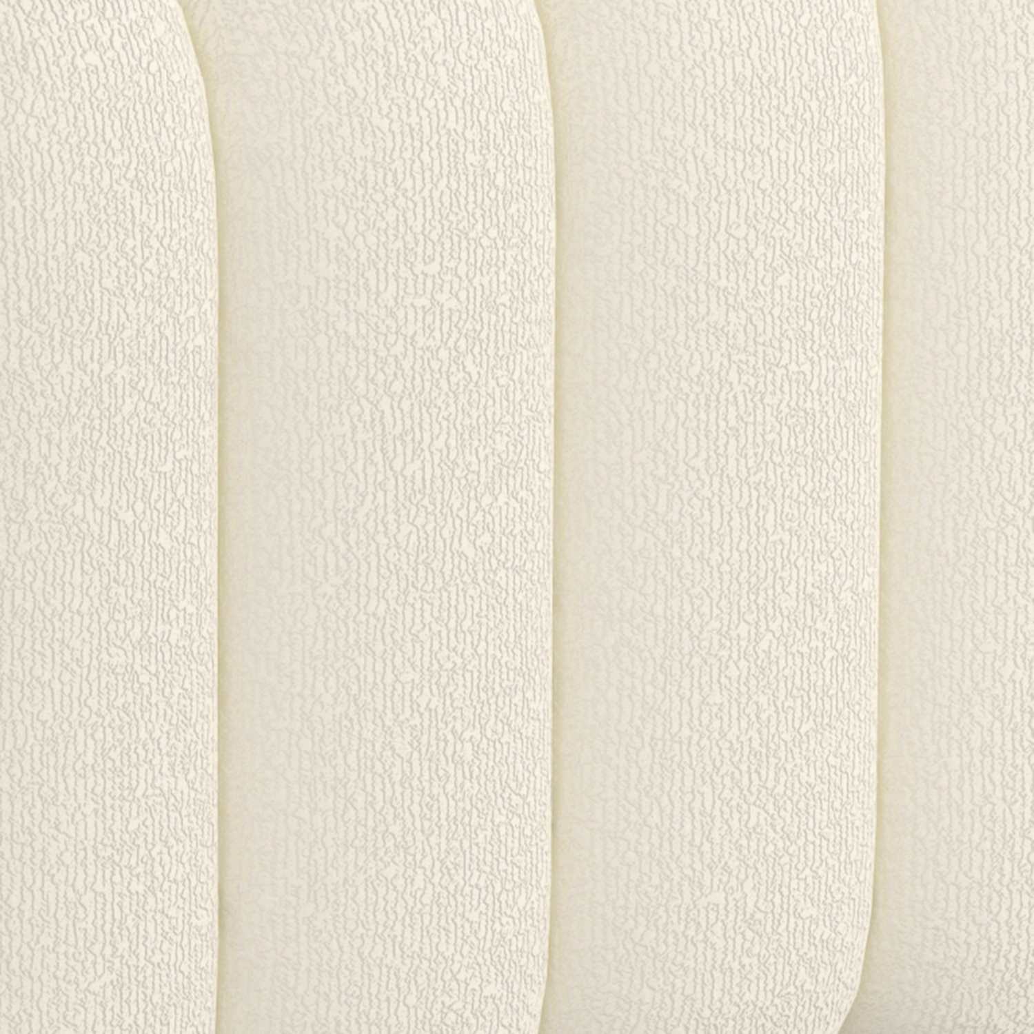 Rigel Small Square Ottoman in Ivory Boucle 402-133SM_IV