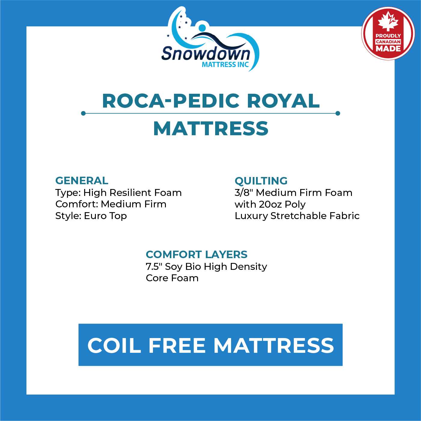 Rocca Pedic Royal Mattress