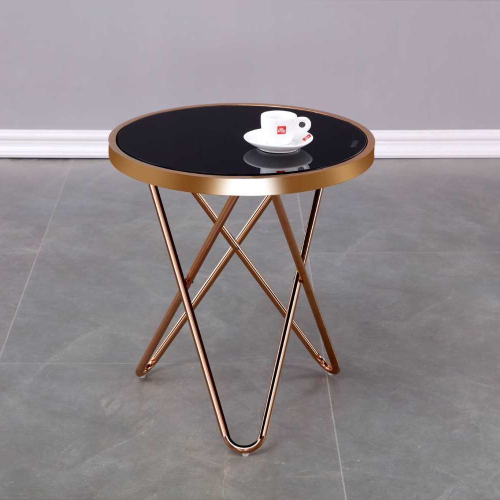 Rose Gold Accent Table 104-60