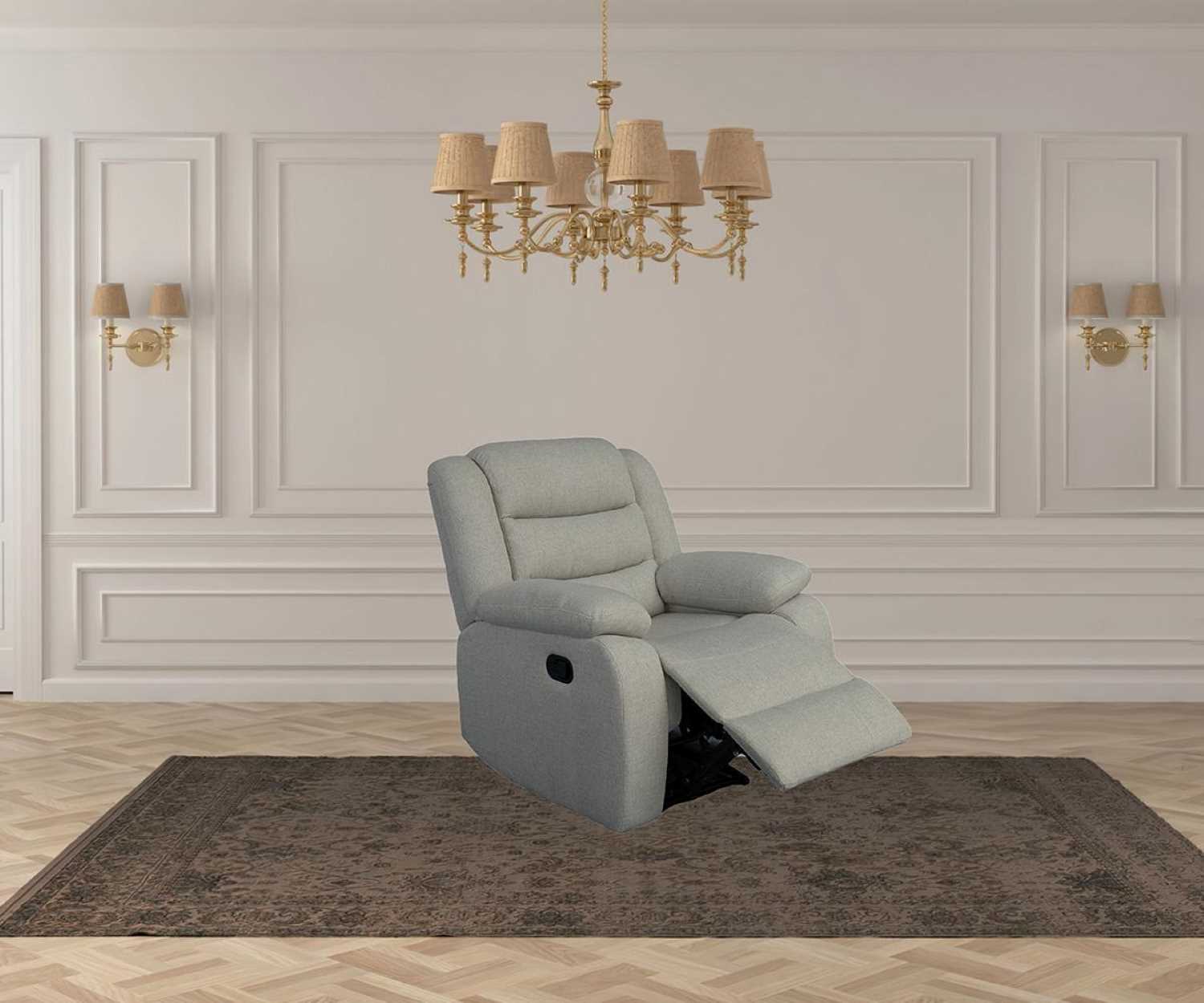 Rowan High Performance Linen Fabric Sofa Set KM059