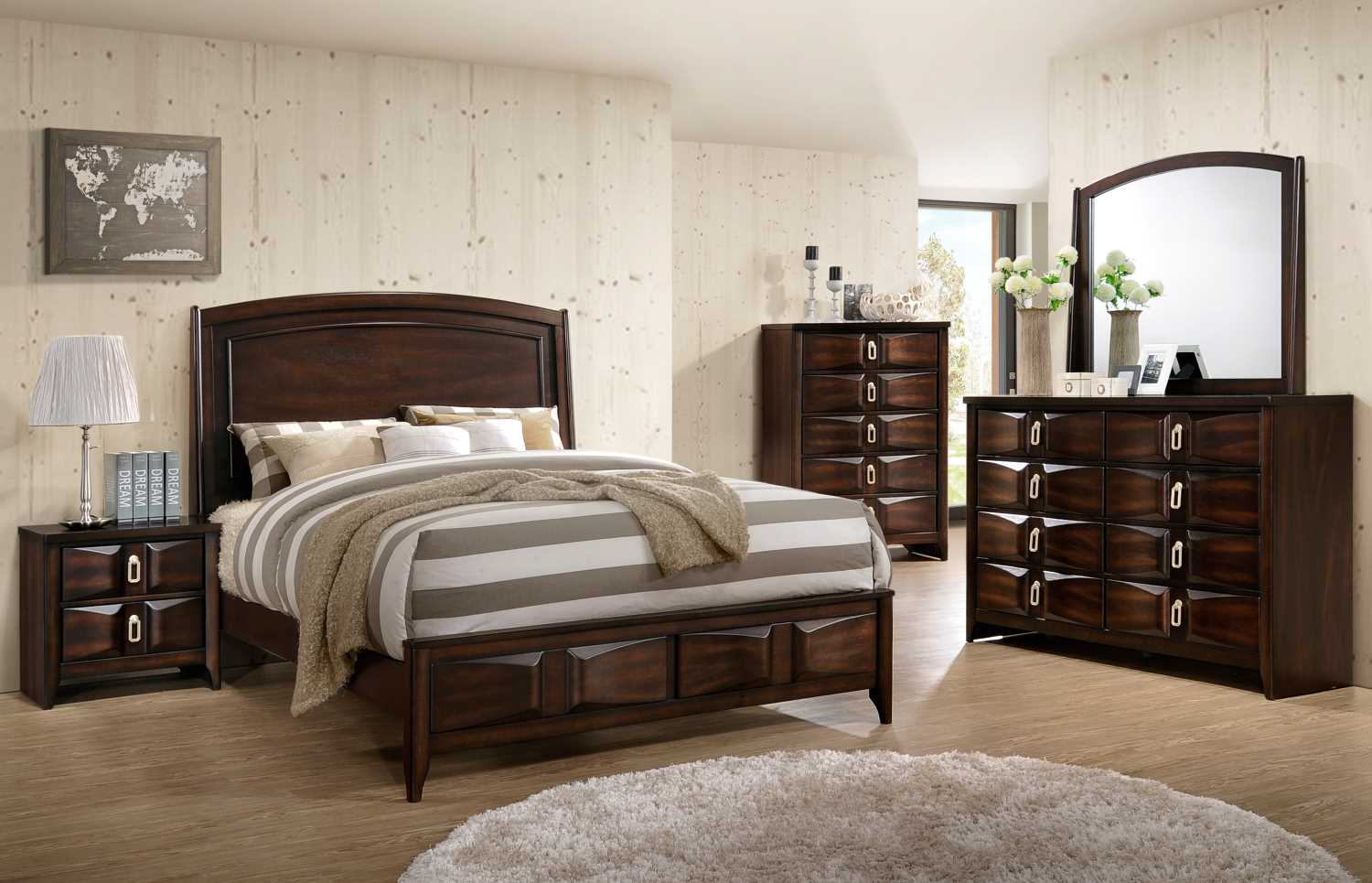 Roxy Wooden Bedroom Collection