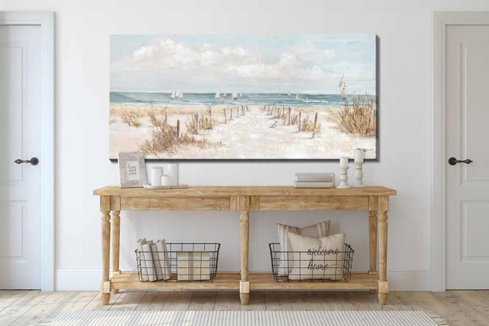 Path to Sail Oil Painting 28" x 60"