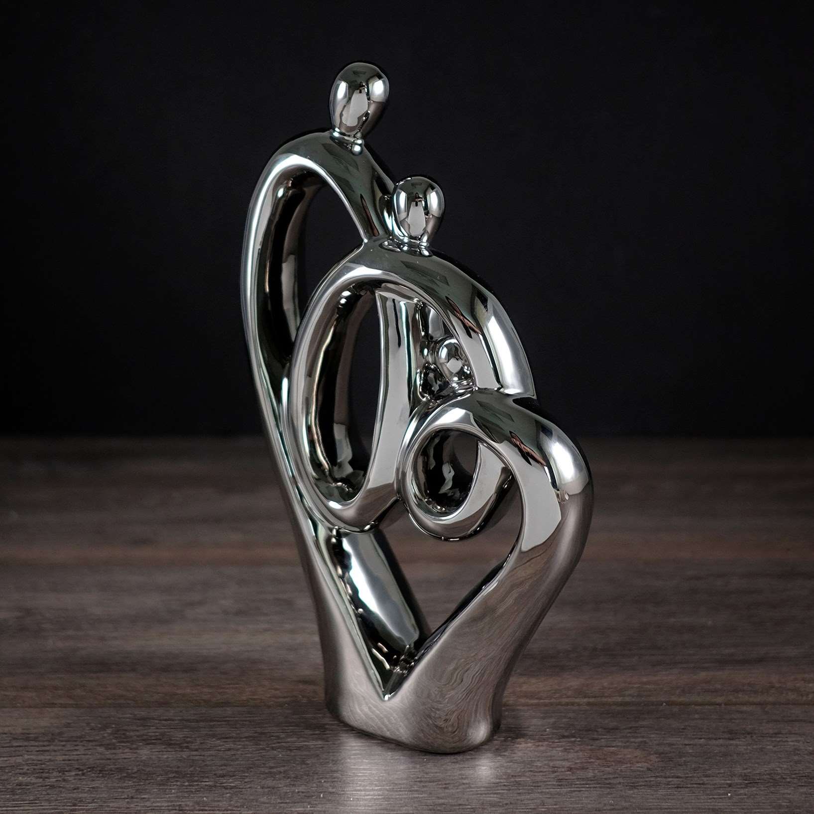 Silver Abastract Family