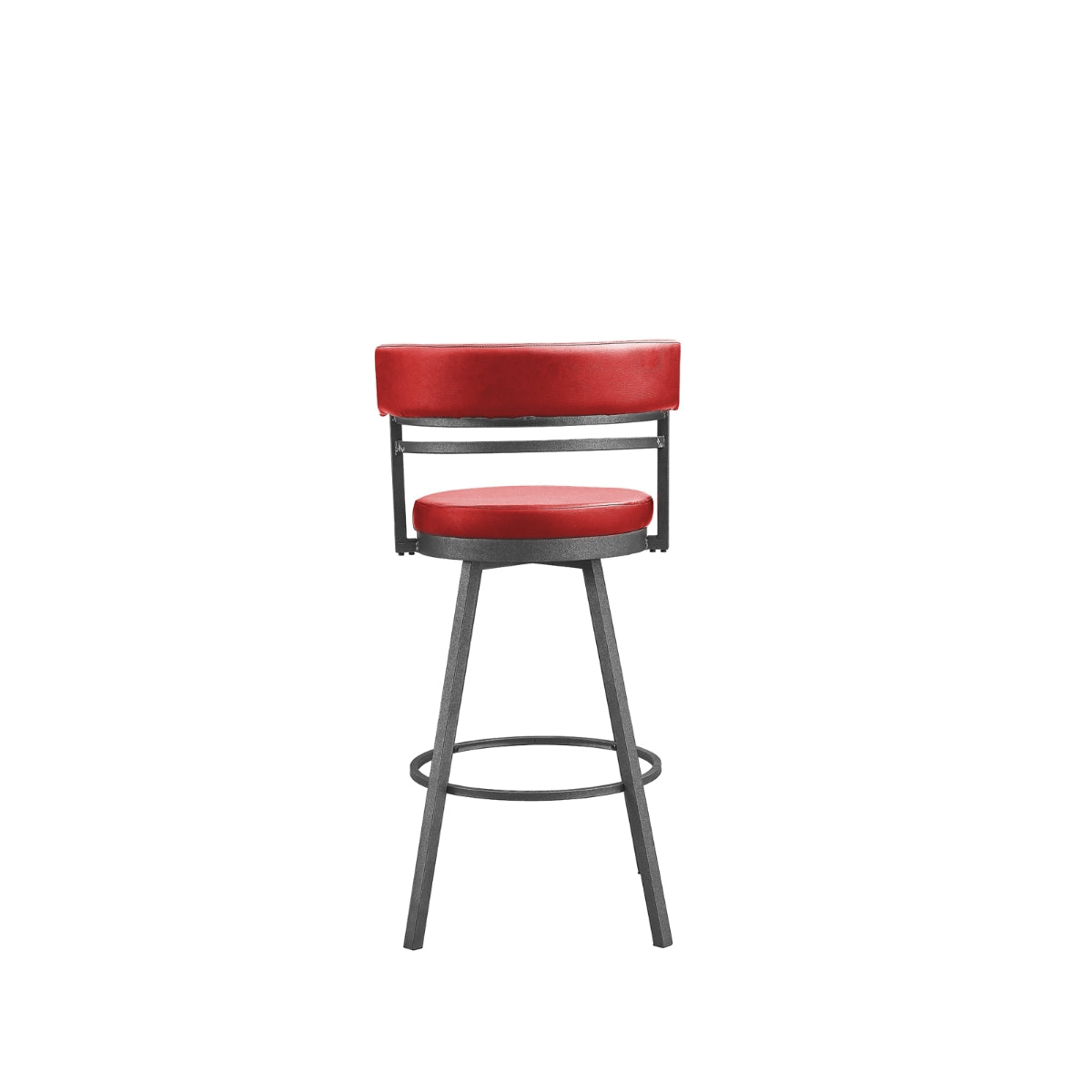 Mila Swivel Pub Chair Red 8564-29