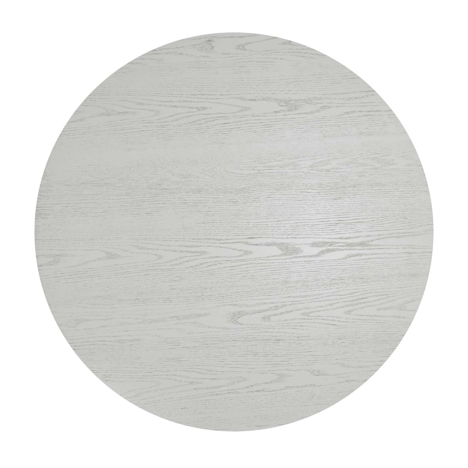 Samuel Wooden Round 5pc Dining Set in Whitewash 207-280DT-WT