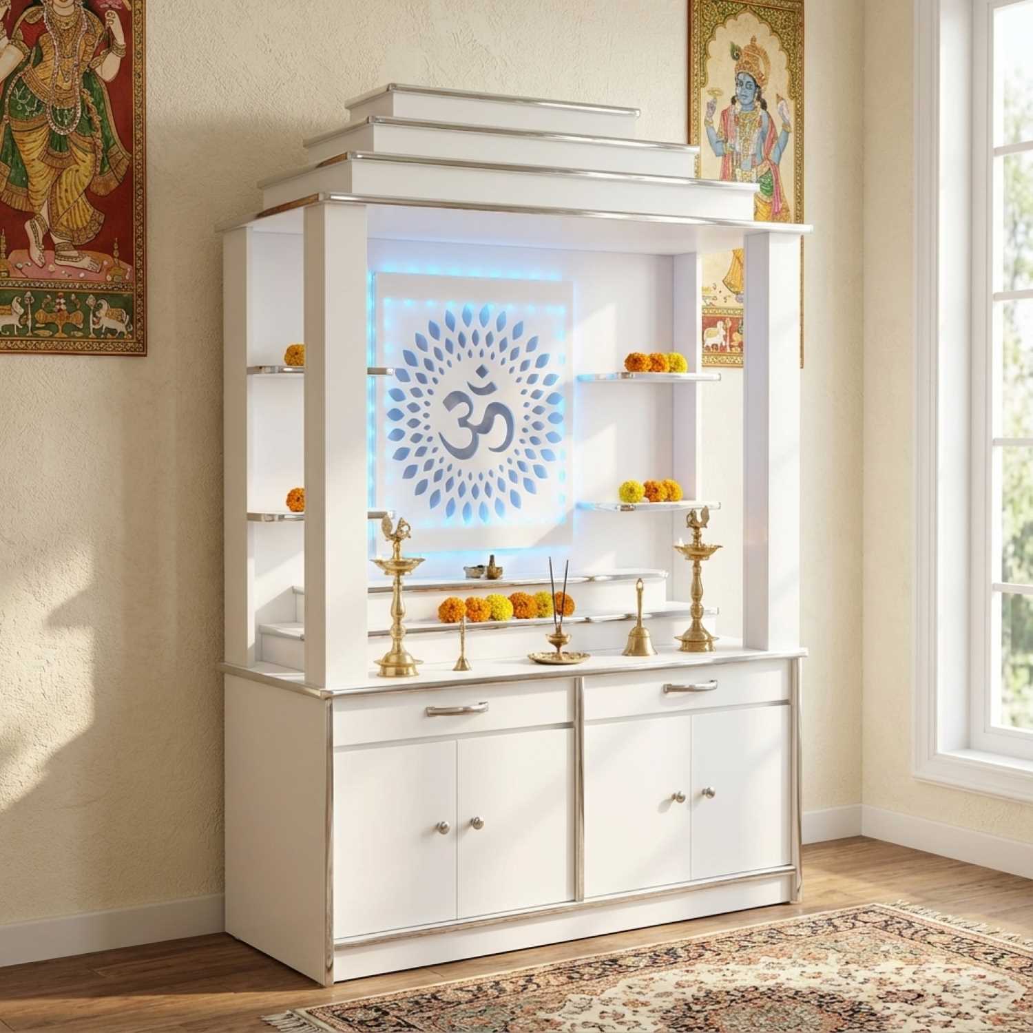 Saraswathi Canadian Made Pooja Unit 240