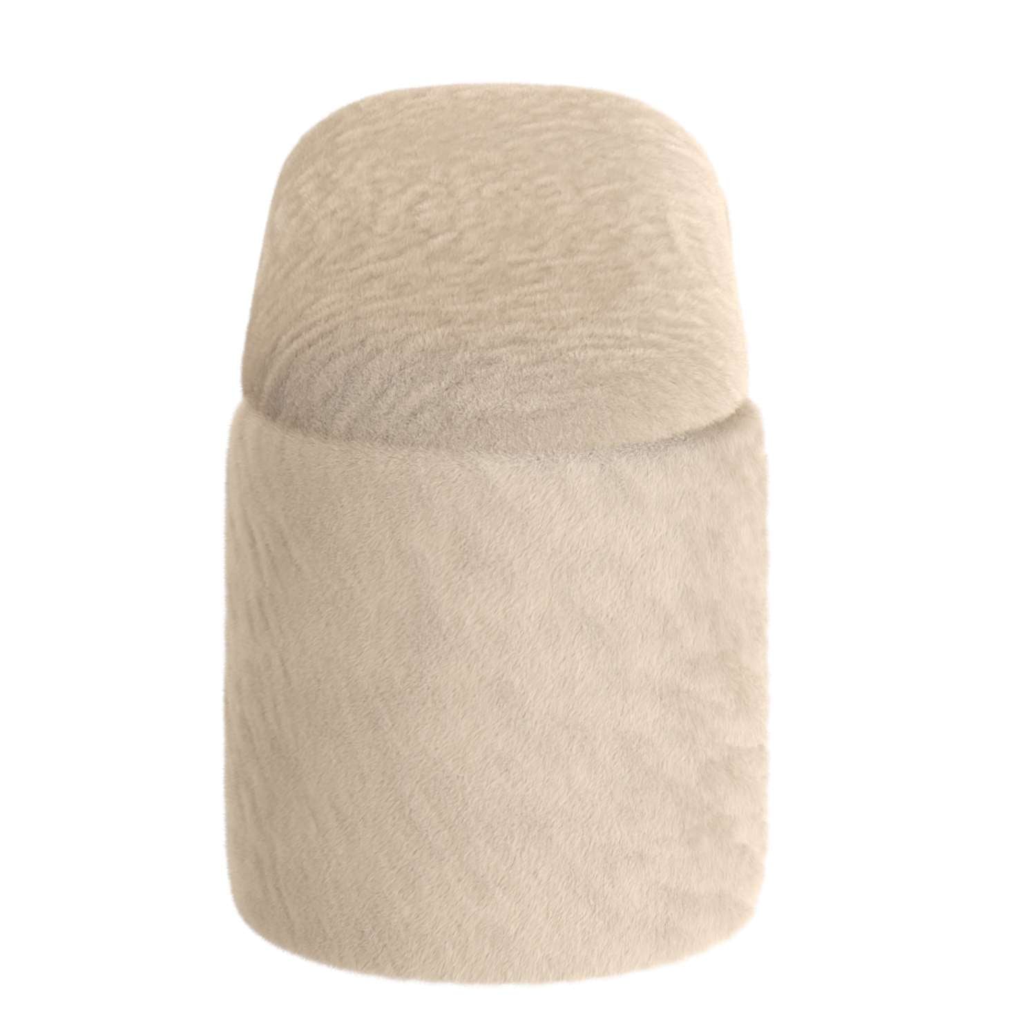 Selene Storage Ottoman In Dark Beige 402-900DBK