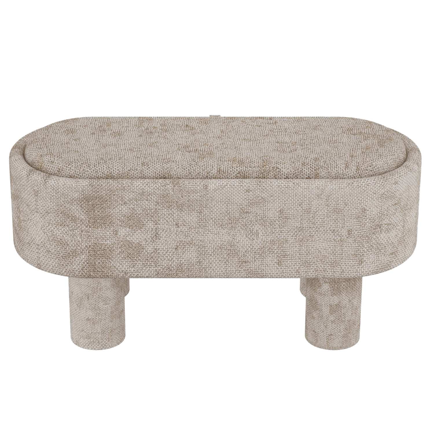 Sezron Storage Ottoman Bench in Beige 402-642BEG
