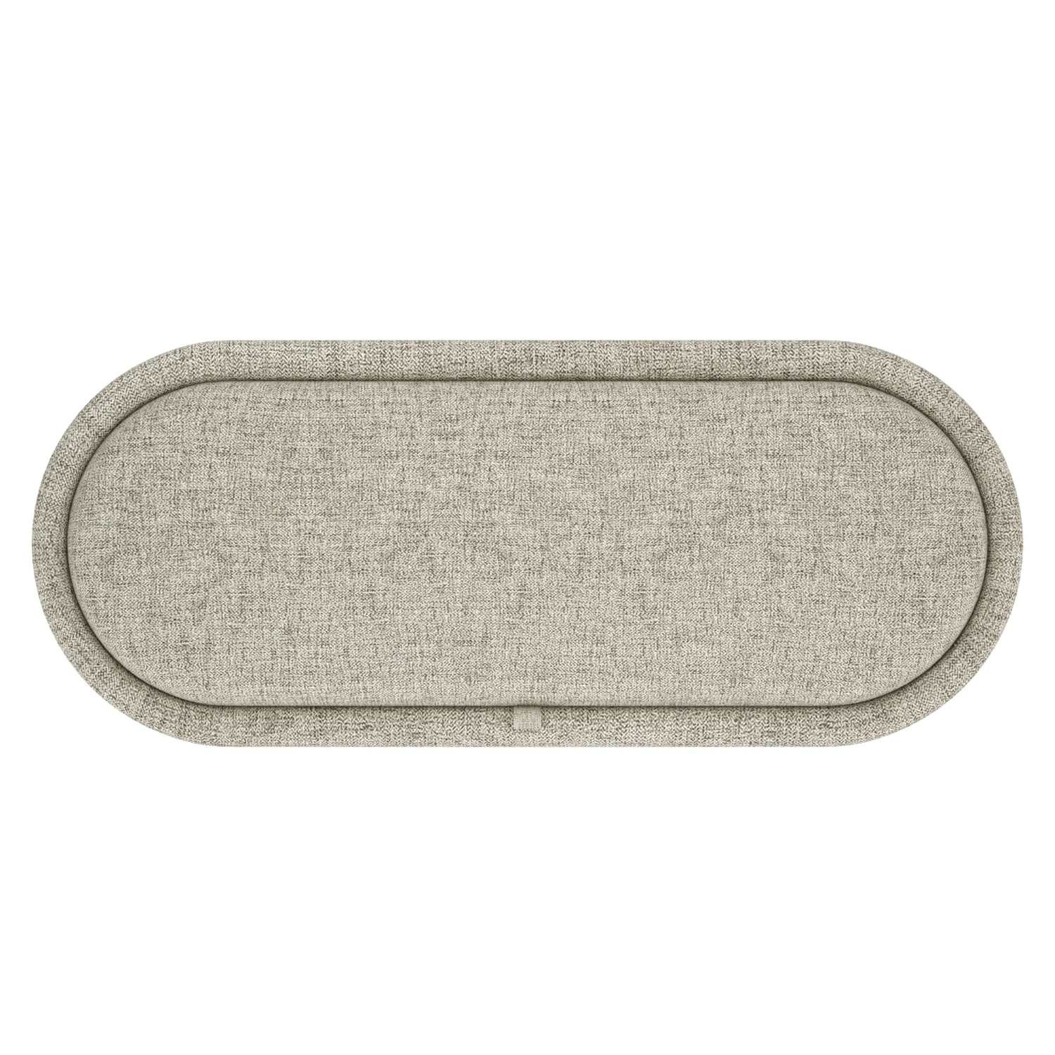 Sezron Storage Ottoman Bench in Warm Grey 402-642WGY