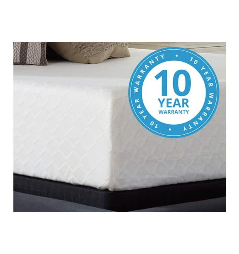 Gel & Charcoal Infused Memory Foam Mattress in Box